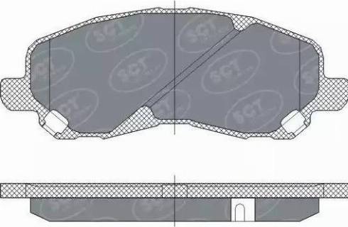 SCT-MANNOL SP 273 PR - Kit de plaquettes de frein, frein à disque cwaw.fr