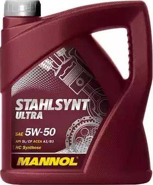 SCT-MANNOL Stahlsynt Ultra 5W-50 - Huile moteur cwaw.fr