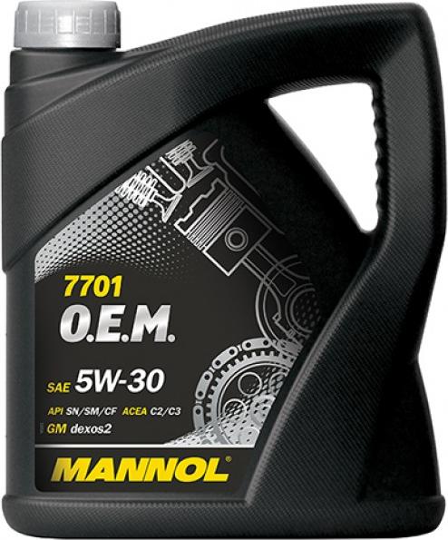 SCT-MANNOL 7701 O.E.M. 5W-30 - Huile moteur cwaw.fr