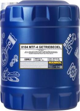 SCT-MANNOL MN8104-10 - Huile de transmission cwaw.fr