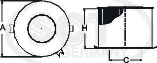 SCT-MANNOL SB 2138 - Filtre à air cwaw.fr