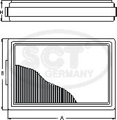 SCT-MANNOL SA 1105 - Filtre, air de l'habitacle cwaw.fr