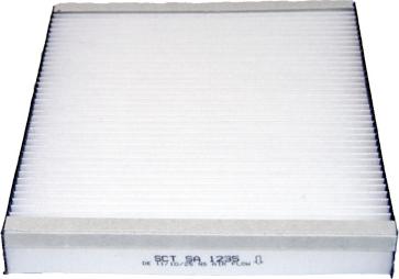 SCT-MANNOL SA 1235 - Filtre, air de l'habitacle cwaw.fr