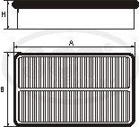 SCT-MANNOL SB 2373 - Filtre à air cwaw.fr