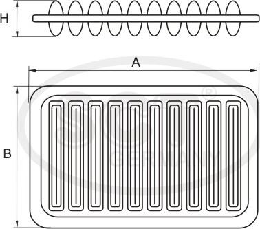 SCT-MANNOL SB 2145 - Filtre à air cwaw.fr