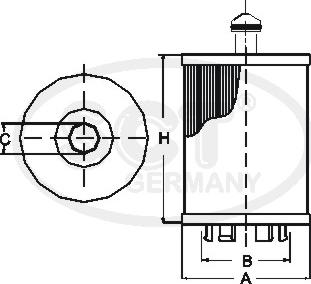 SCT-MANNOL SH 4070 L - Filtre à huile cwaw.fr