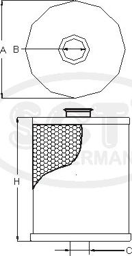 SCT-MANNOL SC 7015 - Filtre à carburant cwaw.fr