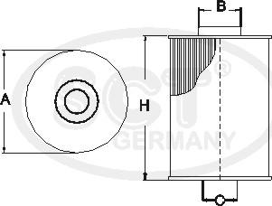 SCT-MANNOL SC 7077 P - Filtre à carburant cwaw.fr