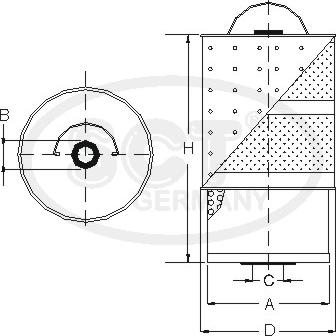 SCT-MANNOL SF 502 - Filtre à huile cwaw.fr