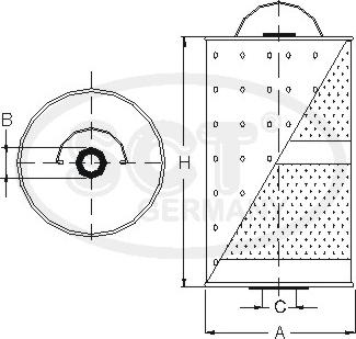 SCT-MANNOL SF 503 - Filtre à huile cwaw.fr