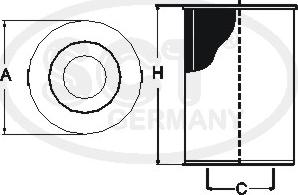 SCT-MANNOL SH 4045 L - Filtre à huile cwaw.fr