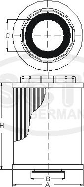 SCT-MANNOL SH 4041 L - Filtre à huile cwaw.fr