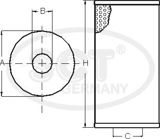 SCT-MANNOL SH 4796 L - Filtre à huile cwaw.fr