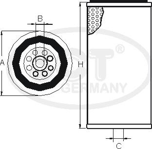 SCT-MANNOL SH 4750 - Filtre à huile cwaw.fr