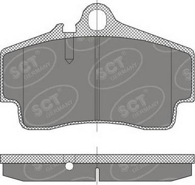 SCT-MANNOL SP 449 PR - Kit de plaquettes de frein, frein à disque cwaw.fr