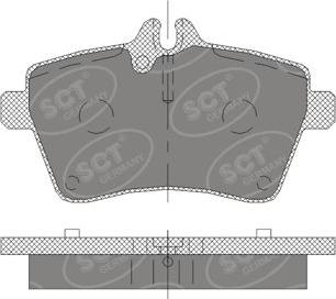 SCT-MANNOL SP 409 PR - Kit de plaquettes de frein, frein à disque cwaw.fr