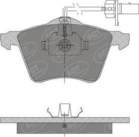 SCT-MANNOL SP 402 PR - Kit de plaquettes de frein, frein à disque cwaw.fr