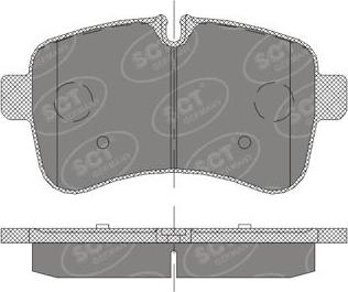 SCT-MANNOL SP 415 PR - Kit de plaquettes de frein, frein à disque cwaw.fr