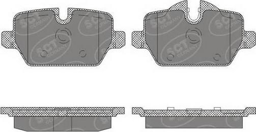 SCT-MANNOL SP 643 PR - Kit de plaquettes de frein, frein à disque cwaw.fr