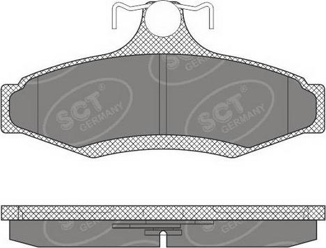 SCT-MANNOL SP 653 PR - Kit de plaquettes de frein, frein à disque cwaw.fr