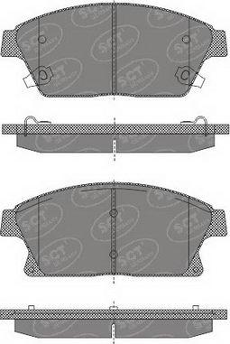 SCT-MANNOL SP 638 PR - Kit de plaquettes de frein, frein à disque cwaw.fr