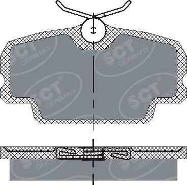 Spidan 0.080200 - Kit de plaquettes de frein, frein à disque cwaw.fr