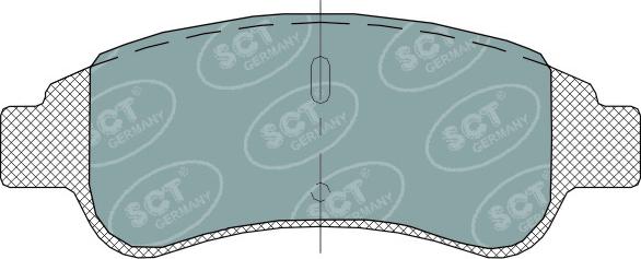 SCT-MANNOL SP 314 PR - Kit de plaquettes de frein, frein à disque cwaw.fr