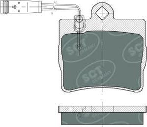 SCT-MANNOL SP 389 PR - Kit de plaquettes de frein, frein à disque cwaw.fr