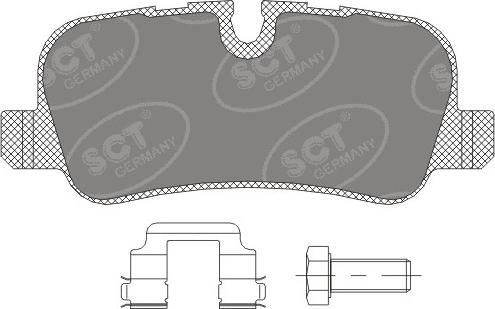 SCT-MANNOL SP 330 PR - Kit de plaquettes de frein, frein à disque cwaw.fr