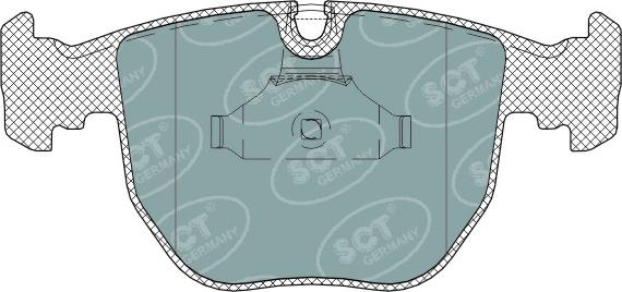 SCT-MANNOL SP 327 PR - Kit de plaquettes de frein, frein à disque cwaw.fr