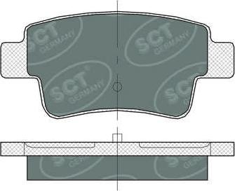 SCT-MANNOL SP 378 PR - Kit de plaquettes de frein, frein à disque cwaw.fr