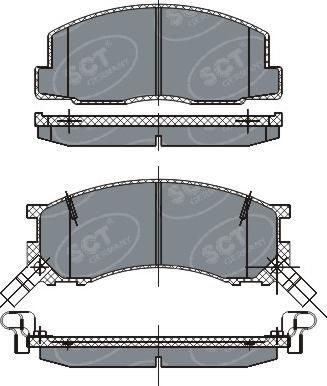 ATE 605968 - Kit de plaquettes de frein, frein à disque cwaw.fr