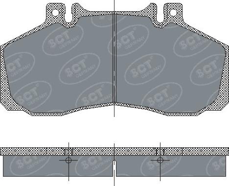 SCT-MANNOL SP 230 - Kit de plaquettes de frein, frein à disque cwaw.fr