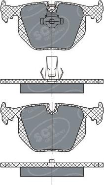 BENDIX 571918 - Kit de plaquettes de frein, frein à disque cwaw.fr