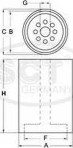 SCT-MANNOL ST 6059 - Filtre à carburant cwaw.fr