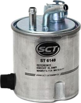 SCT-MANNOL ST 6140 - Filtre à carburant cwaw.fr