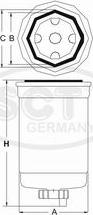 SCT-MANNOL ST 6106 - Filtre à carburant cwaw.fr