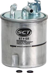 SCT-MANNOL ST 6122 - Filtre à carburant cwaw.fr