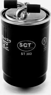 SCT-MANNOL ST 303 - Filtre à carburant cwaw.fr