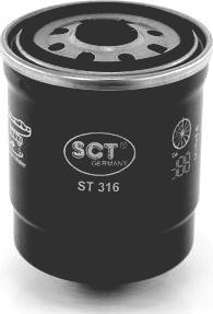 SCT-MANNOL ST 316 - Filtre à carburant cwaw.fr