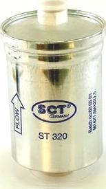 SCT-MANNOL ST 320 - Filtre à carburant cwaw.fr