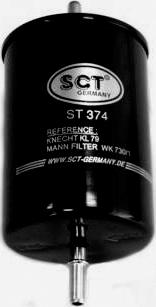 SCT-MANNOL ST 374 - Filtre à carburant cwaw.fr