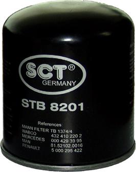 SCT-MANNOL STB 8201 - Cartouche de dessicateur, système d'air comprimé cwaw.fr