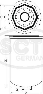 SCT-MANNOL STB 8201 - Cartouche de dessicateur, système d'air comprimé cwaw.fr