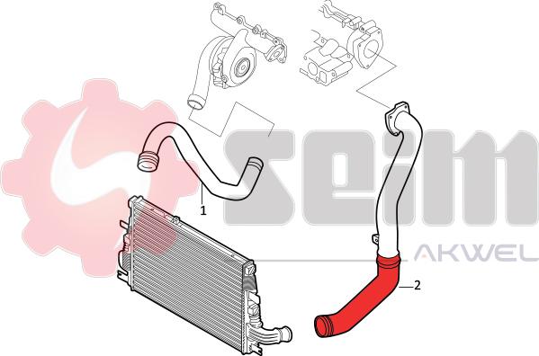 Seim 982032 - Gaine de suralimentation cwaw.fr