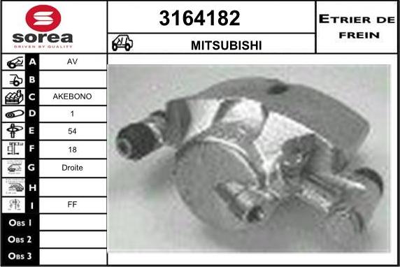 Sera 3164182 - Étrier de frein cwaw.fr