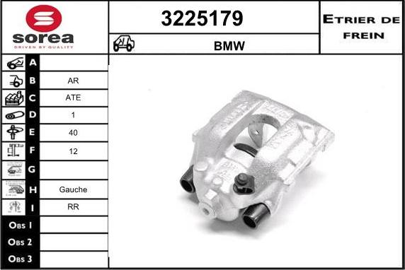 Sera 3225179 - Étrier de frein cwaw.fr