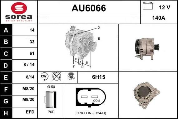 Sera AU6066 - Alternateur cwaw.fr