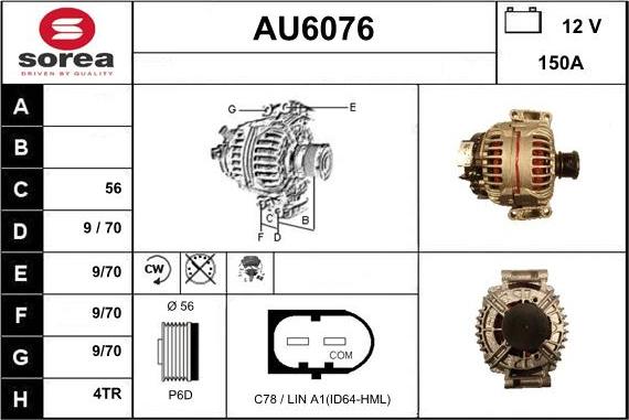 Sera AU6076 - Alternateur cwaw.fr