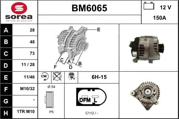 Sera BM6065 - Alternateur cwaw.fr